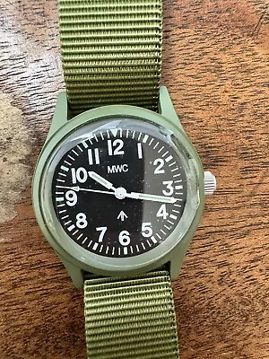 MWC Military Style Watch On NATO Strap Green • £29.99