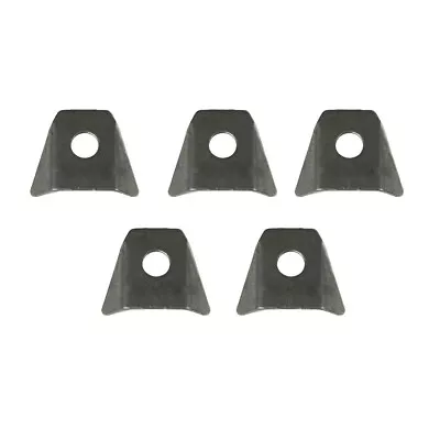 5 Pack Chassis Mounting Body Tabs .085  Thick Steel Weldable 1/2  Hole Formed • $11.99