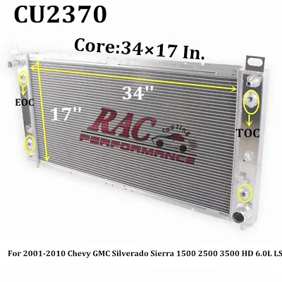 34  Radiator For 1999-13 Chevy Silverado GMC 1500 2500 3500 4.3 5.3 4.8 6.0 6.2 • $190