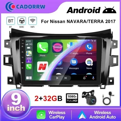 32GB For Nissan Navara 2015-22 NP300 Android 12 Head Unit Car Radio Carplay GPS • $219.99