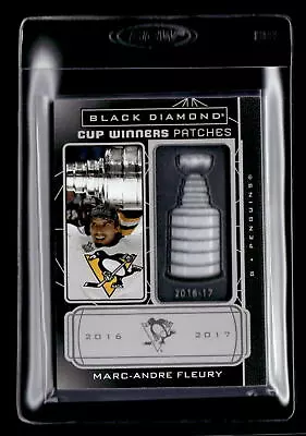 2023-24 Upper Deck Black Diamond #CW-MF Marc-Andre Fleury Cup Winner Patches • $49.99