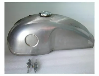 Fit For Benelli Mojave Cafe Racer Petrol Tank With Cap And Tap Raw Steel • $149.35