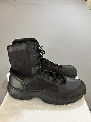 Oakley Field Assault 8  Tactical Boots Cordura/Suede Mens 11.5 Black Combat. • $50.95