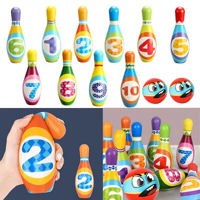 Kids Bowling Play Set Toys For 2345 Year Old Boys Girls Birthday Gift • $12.99