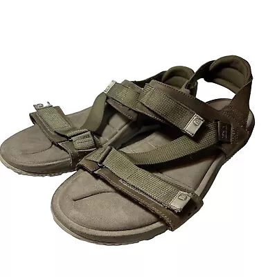 Merrell Brindle Men's Sandals Size 10 Brown Adjustable Straps J91513 • $24.88