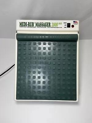 Medi-Rub Massager 2000 Plus MR-3F 2 Speed Foot Massager TESTED • $59.99