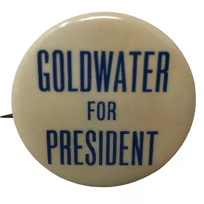 VTG Barry Goldwater For President 1964 Campaign Pin Button Pinback • $22.50