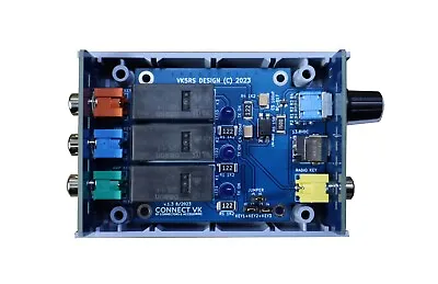 LINEAR AMPLIFIER PTT KEYING BUFFER/SWITCH - OPTICAL ISOLATION PROTECTION 3x1 • $149