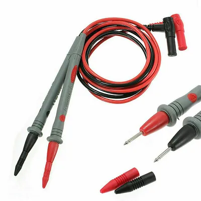 Universal 10A Digital Multimeter Test Leads Probes Volt Meter Cable UKDC • £3.58