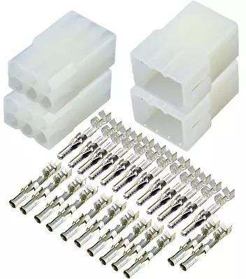 2-PACK (6-Pin) Connector Housing Pin N Socket Repair Kit Meyer 2215 #34 • $11.99