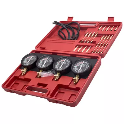 Motorcycle Fuel Vacuum Carburetor Synchronizer Tool Kit/Set Rubber Pipes New • $61.98