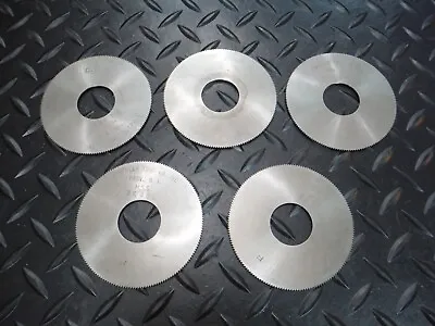 Lot Of 5 3 X0.051 X1  Slot Milling Cutters Slitting Slotting Saw HSS (Stk5) • $49