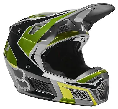 $519.95 • Buy Fox Racing V3 RS Mirer MX Offroad Helmet Fluo Yellow