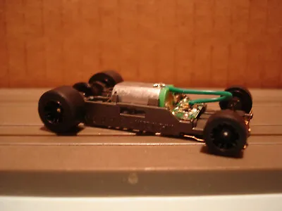 Afx Racing H.o. Scale Mega G+ 1.7 Narrow Chassis Black In-line Rims New • $21.49