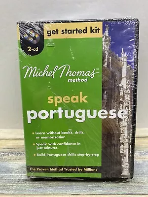 Michel Thomas Method™ Portuguese Get Started Kit 2-CD Program (Michel Thomas S • $21.20