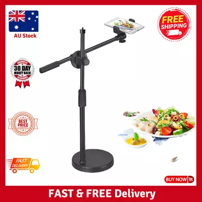 Live Streaming Phone Desktop StandAdjustable Height And Angle With Stable Round • $39.59