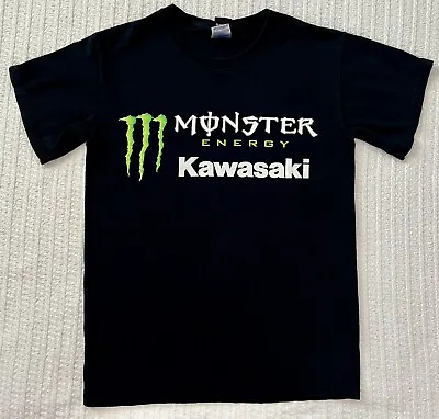 Monster Energy Kawasaki Short Sleeve Tee T-Shirt SM 18” X 25” • $24.95