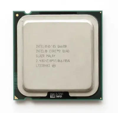 Intel Core 2 Quad Q6600 SLACR 2.4GHz LGA775 Quad Core CPU Processor. • $13