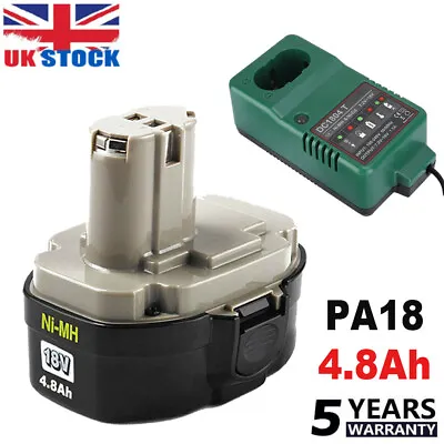 For Makita 18v Battery 4.8Ah PA18 1822 1823 1833 1834 8390D 4334D 194158-6 8391D • £43.89