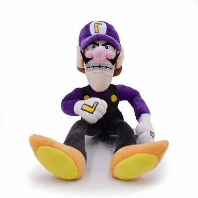 11" Super Mario Bros Waluigi Plush Toys Stuffed Soft Doll Kids Xmas Gift US • $11.99