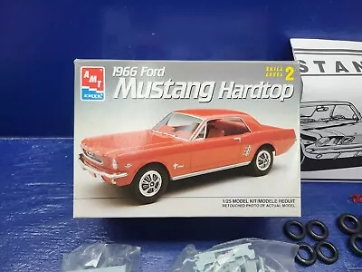 AMT/ERTL 1966 FORD MUSTANG HARDTOP Model KIT #  6526 - Box Open But Bags Sealed • $35