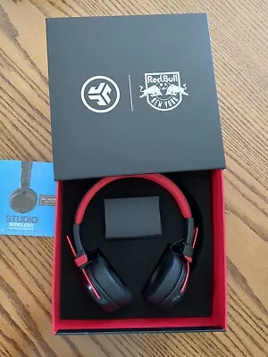 New York Red Bulls JLab Studio Wireless Headphones Metrostars Collectible Box • $25