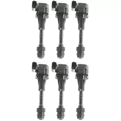 Ignition Coil Set Of 6 For 2005-2019 Nissan Frontier 02-06 Altima 3.5L UF349 • $60.26