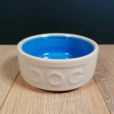 Mason Cash Cane Pet Bowl Dog Bowls & Cat Water Bowl - Cane And Blue Small • £8.99