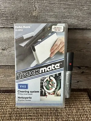 Vintage VHS Tape Machine Cleaning System Radio Shack Trackmate Video Cleaner  • $10.93