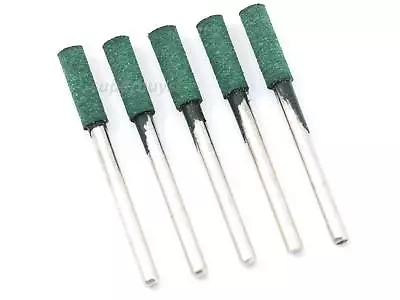 5pcs 4mm Rubber Polishing Buffing Burr Lab For Rotary Grinder Drill Bit Tool • $6.39