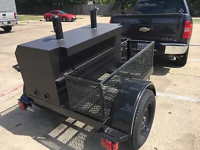 Custom Built Grill Trailer Heavy Duty W/Supplies & Equipment  • $6800