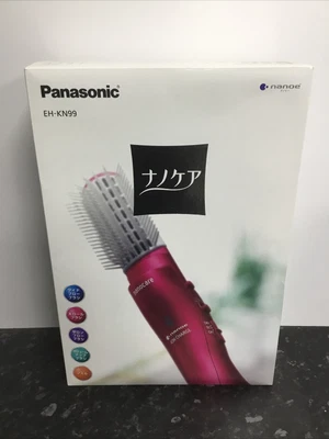 £129.95 • Buy Panasonic EH-KN99 KURUKURU Dryer Nano Care Rouge Pink 5 Item Beauty