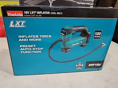 New In Box Makita DMP180ZX 18V Cordless Battery Inflator Compressor 120 PSI Volt • $109