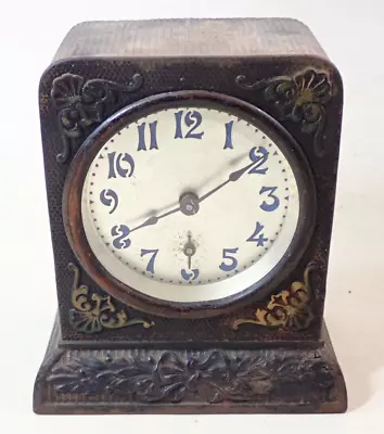 Antique Westclox Ironclad Cast Iron Alarm Shelf Clock • $11.50