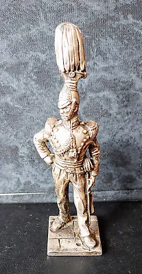 Metal Figurine Soldier White Metal (pewter ?) • £4