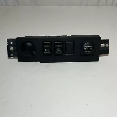 Jeep Cherokee XJ Cig Lighter 12v Power Outlet Defrost Wiper Switch Panel 97-01 • $17.95