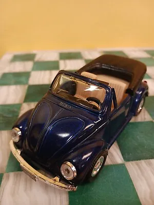$14.95 • Buy Volkswagen VW Beetle Convertible 5  Toy Pull Back Friction Car SS 5708 China