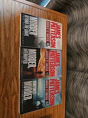 James Patterson Books Lot Of 3. Based On Actual Events. True Crime Stories • $12