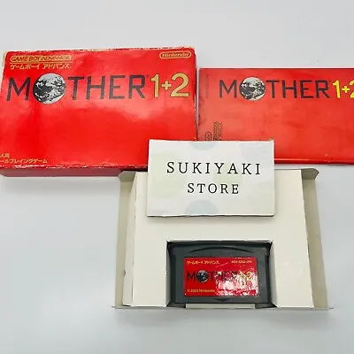 Gameboy Advance Mother 1+2 Value Selection GBA  Cartridge Box NTSC-J AGB-P-A3UJ • $65