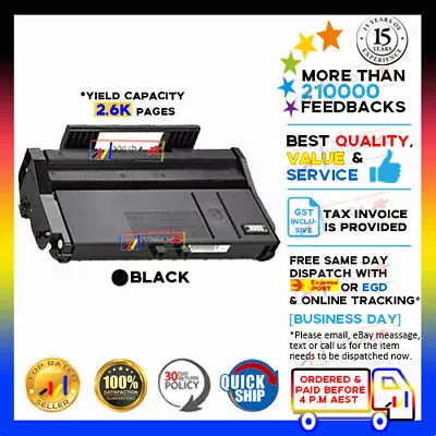 3x NoN-OEM Toner 407167 For Ricoh SP-112/SP-100e/SP-100SUe/SP-100 (VP) Printer • $109.50