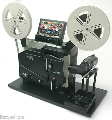 ELMO 16mm Optical  Projector Telecine Video Transfer With NTSC FullHD Camera • $2795