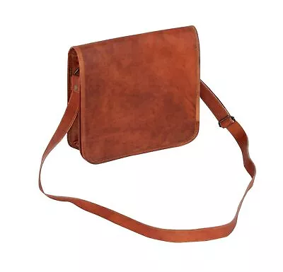 Men's Leather Vintage Laptop Messenger Handmade Briefcase Bag Satchel Sale Sale • $83.30