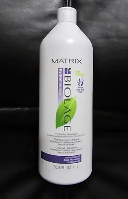 Matrix Biolage Hydratherapie Hydrating Shampoo For Dry Stressed Hair 33.8 Oz • $32.35