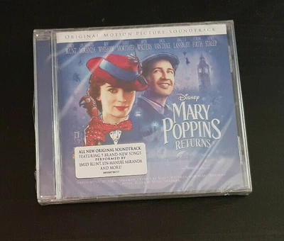 £4 • Buy Cd Album - Soundtrack - Mary Poppins Returns - New And Sealed