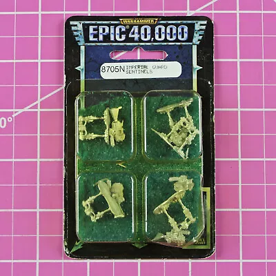 Epic 40K Imperial Guard Sentinels NIB Metal - OOP Warhammer Armageddon Sentinel • $34.95