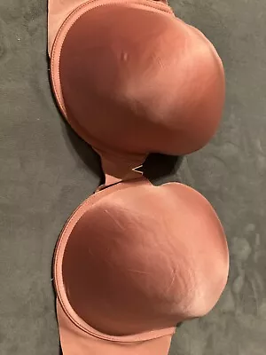 Victoria's Secret Body Lined Strapless-36ddd-pink • $11.91