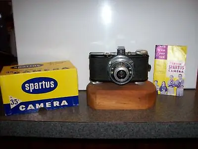 $20 • Buy Vintage Spartus 35F Model 400 Camera Herold MFG Co W/box & Book