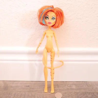 Monster High Doll Toralei Stripe Freaky Field Trip Body Head Cat Striped Tiger  • $18