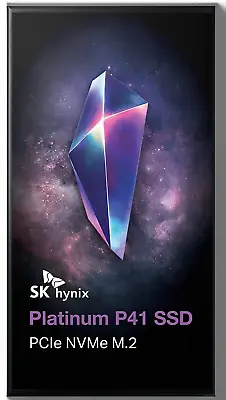 SK Hynix Platinum P41 2TB PCIe NVMe Gen4 M.2 2280 Internal Gaming SSD • £137