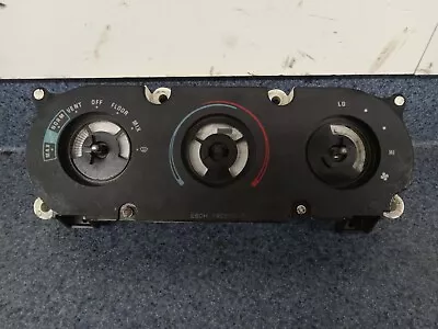 1987-1989 Ford Mustang AC Temperature Control Panel E6DH-19C925-AC (No Knobs) • $135